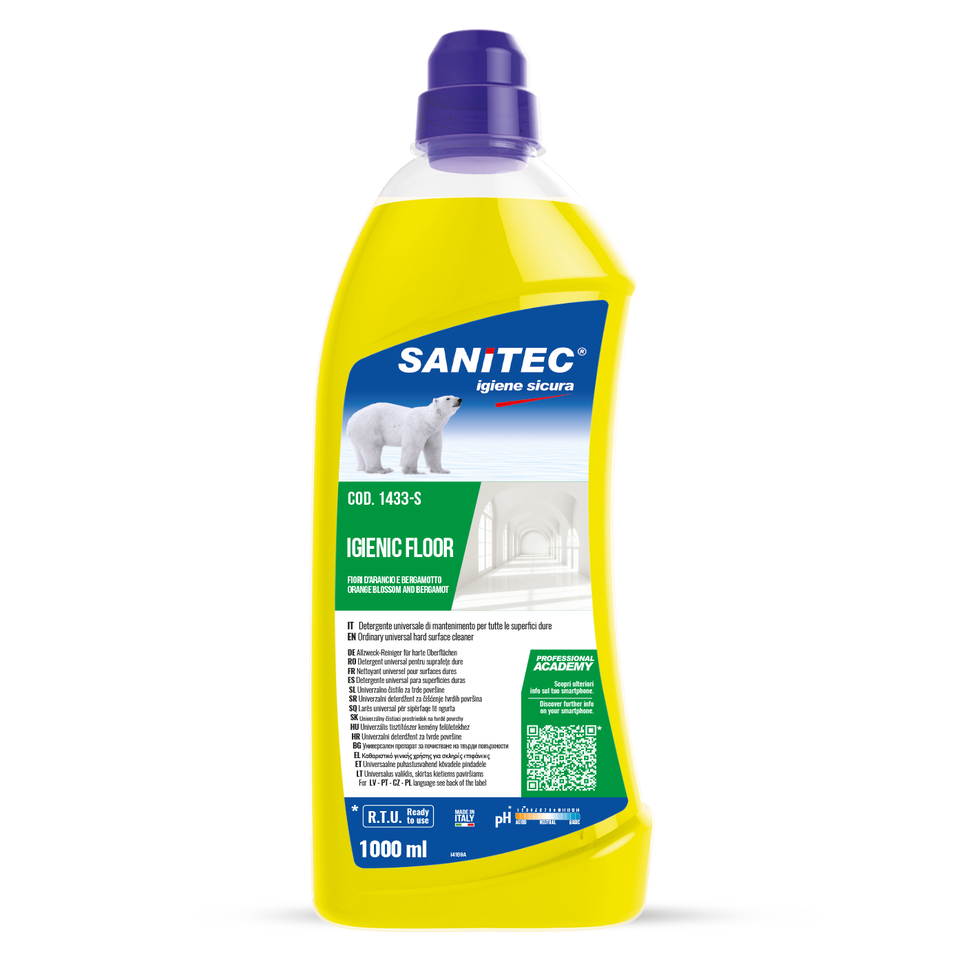 Sanitec Securgerm 1 litro - Sapone liquido mani - Kimikando