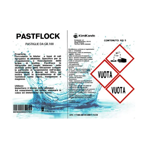 Flocculante Pastiglie Pastflock 5 kg
