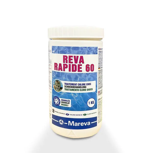 Chlor Rapide 60 dicloro granulare per trattamenti shock kg 1